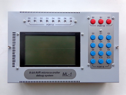 Закритий налагоджувальний комплекс ML-1 на базі МК Atmel AVR ATmega128