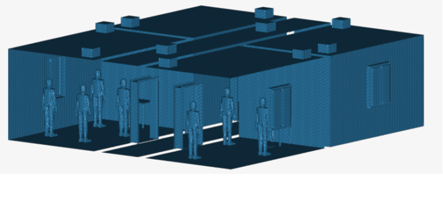 Structural diagram of the energy supply management for a shopping center