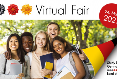 Study in Germany – Virtual Fair „Deutschsprachige Studienangebote“