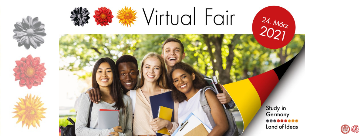 Study in Germany – Virtual Fair „Deutschsprachige Studienangebote“