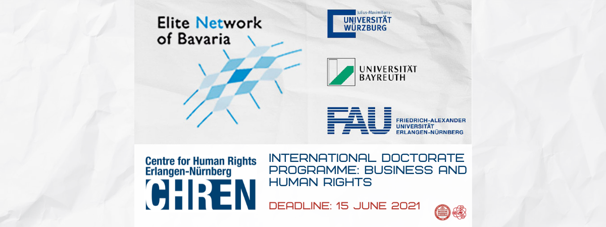 International Doctorate Programme: Business and Human Rights
