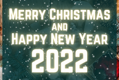 Merry Christmas and Happy New Year 2022!