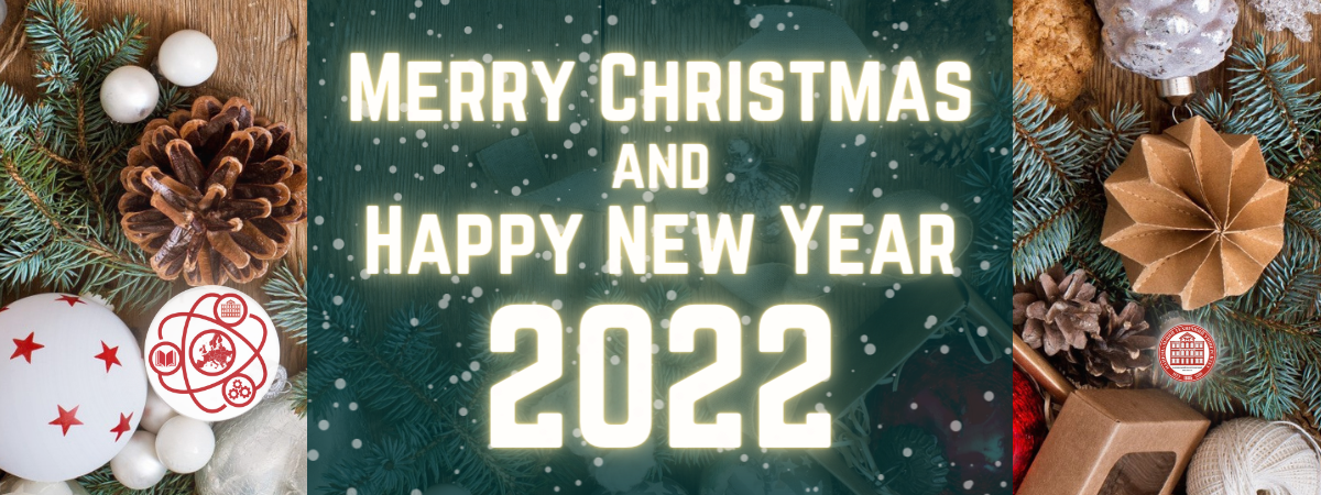 Merry Christmas and Happy New Year 2022!