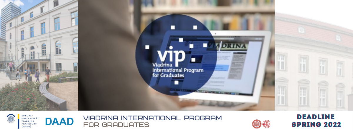 Viadrina International Program – for Graduates (VIP) 2022