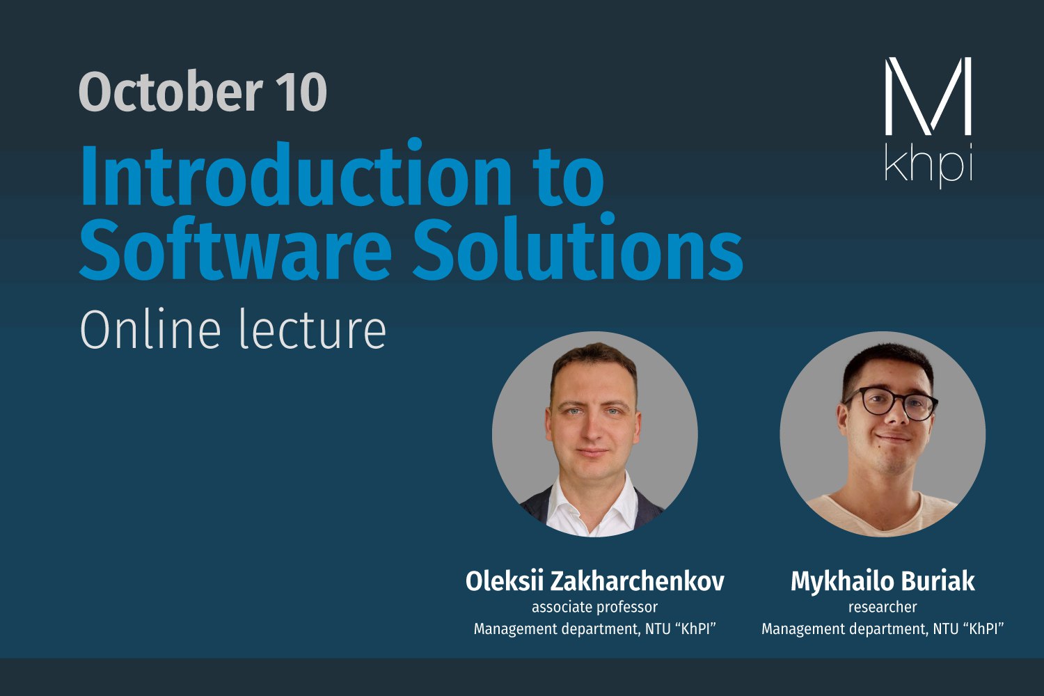 We invite you to join the online lecture “Introduction to Software Solutions” for business and management students.