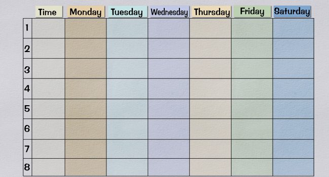 Расписание занятий