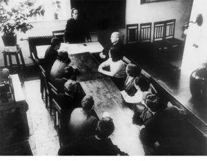 Засідання кафедри ЗХТ, ПА (1950-1960)