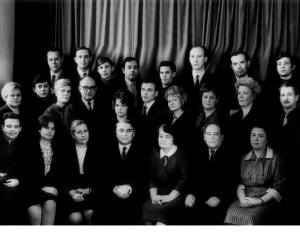 The staff of the Department of GChT, PA (1969)