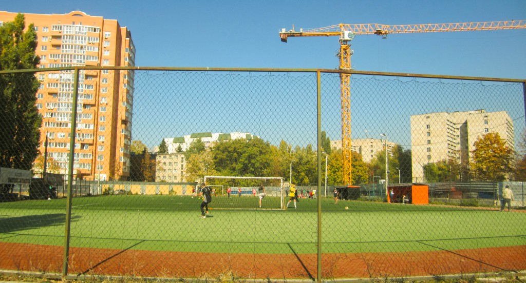Спортивные площадки общежитий НТУ "ХПИ"