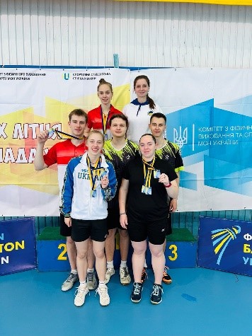 Успіхи бадмінтоністів НТУ "ХПІ" на змаганнях Універсіади України!