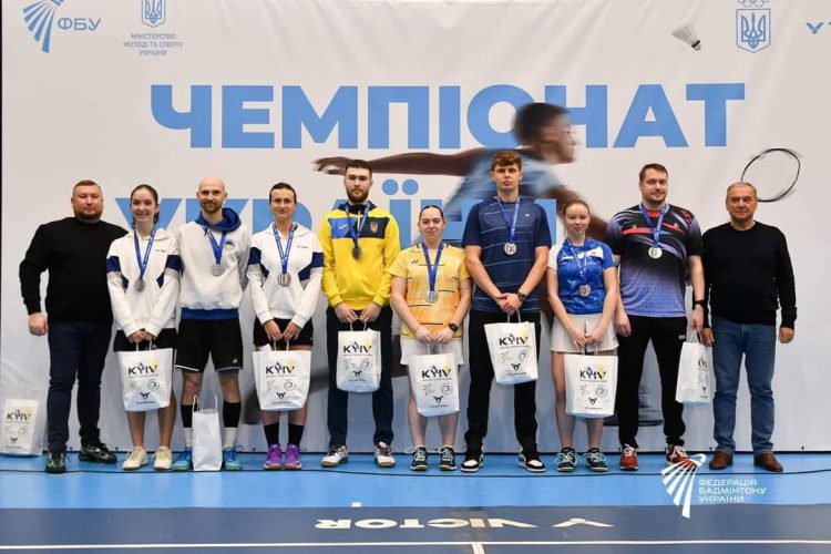 Успіхи наших бадмінтоністів на Чемпіонаті України!