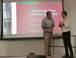 Виступ організаторів конференції – професора Мухаммада Хаджа та професора Вальтера Лакарбонара