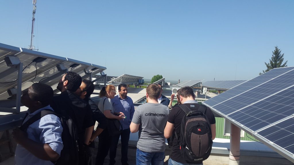 Excursion to the PV power plant