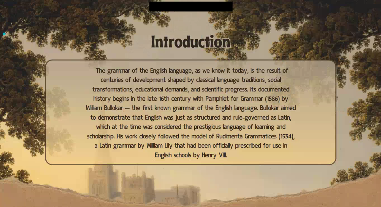 Ксенія Єремєєва – English Grammar Through the Ages