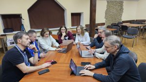 Спільна робота викладачів з різних університетів над підготовкою проєктів у рамках ML WEEK 2025