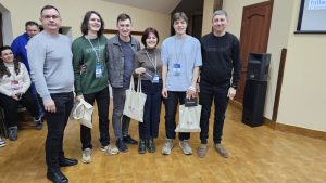 Нагородження команди-переможця від партнерів з NIX