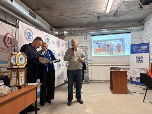 Привітання директора інституту КНІТ .. Годлевського