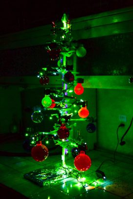 Unbelievable Chemical Christmas tree 3