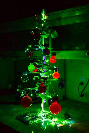 Unbelievable Chemical Christmas tree 3