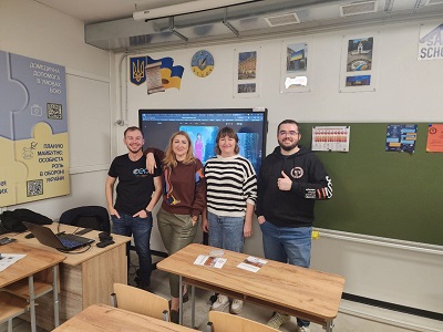 Профорієнтаційний захід НТУ «ХПІ» у підземній школі: знайомство старшокласників з ІТ-освітою